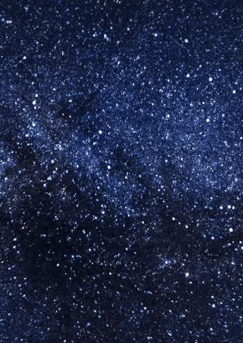 a black and white photo of a man with a mustache on a starry background
