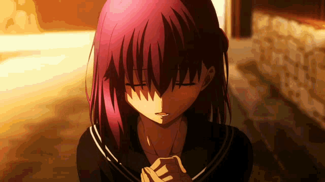 Sakura Matou Fate Heavens Feel GIF - Sakura Matou Fate Heavens Feel Lost Butterfly GIFs