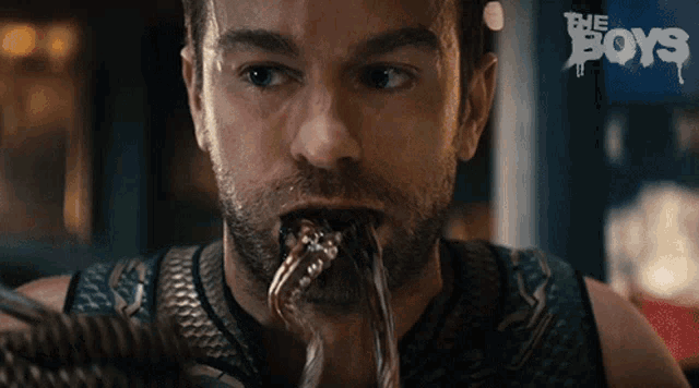 Eating Octopus The Deep GIF - Eating Octopus The Deep The Boys GIFs