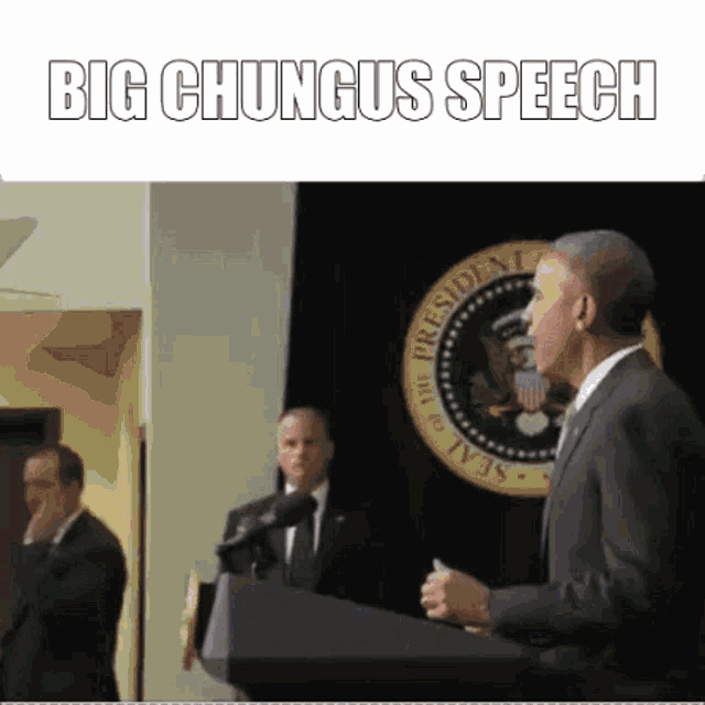 Big Chungus Big Chungus Speech GIF - Big Chungus Big Chungus Speech GIFs