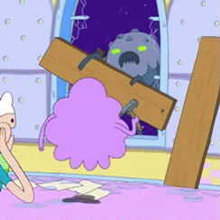 Lol Adventure Time GIF - Lol Adventure Time Kicking Out GIFs