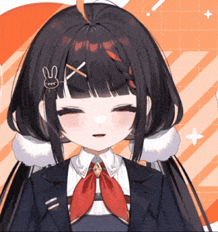 a close up of a girl with a bunny clip on her head