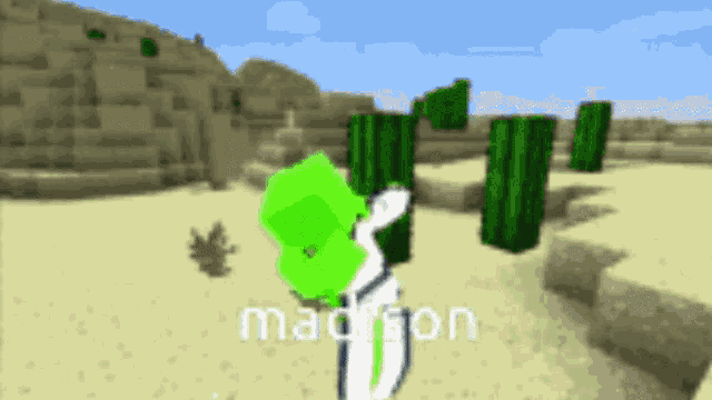 a video game scene with the name madison on the bottom right