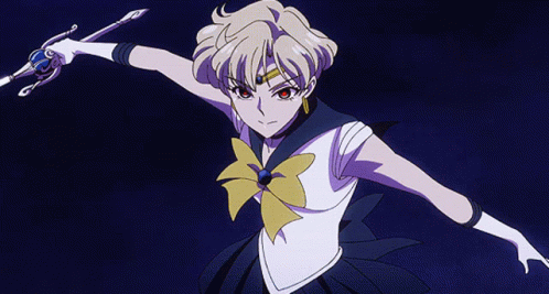 Sailor Uranus Sailor Moon GIF - Sailor Uranus Sailor Moon Fight GIFs