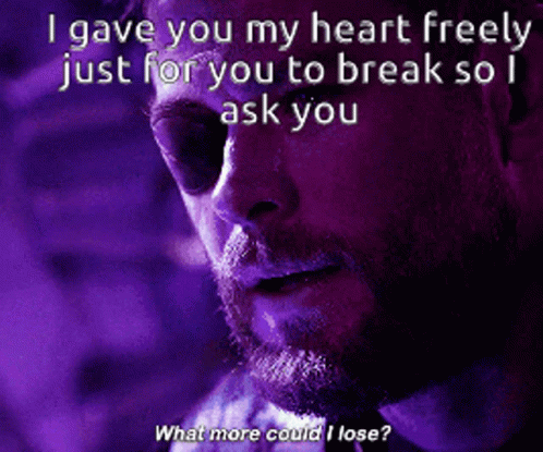 Thor Ask GIF - Thor Ask What More Could I Lose GIFs