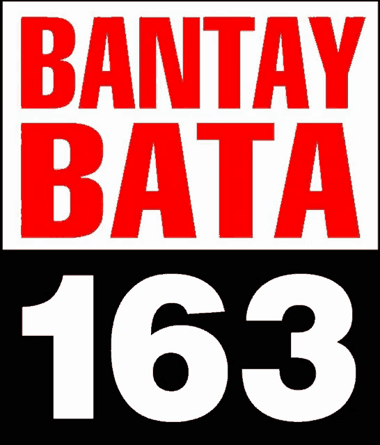 a sign that says bantay bata on it