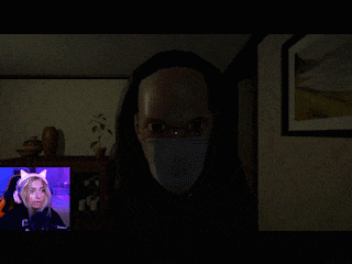 a video of a person with the word nope on it