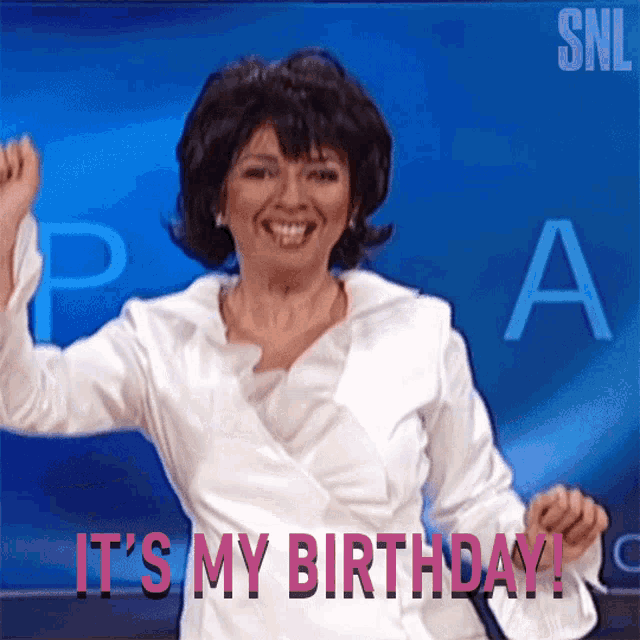 Its My Birthday Maya Rudolph GIF - Its My Birthday Maya Rudolph Oprah Winfrey GIFs