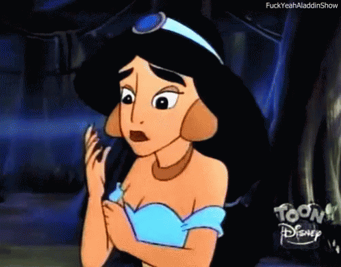 A GIF - Princess Hand To Face Over It GIFs
