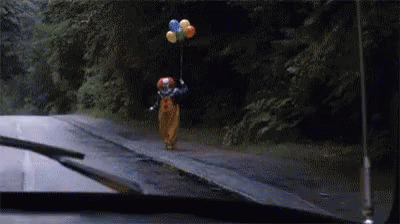 Pennywise Waving GIF - Pennywise Waving Mrbean GIFs