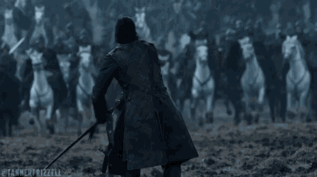 Jon Snow Game Of Thrones GIF - Jon Snow Game Of Thrones Battle Of The Bastards GIFs