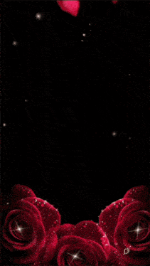 a woman 's face is surrounded by red roses and a heart with the letter b above it
