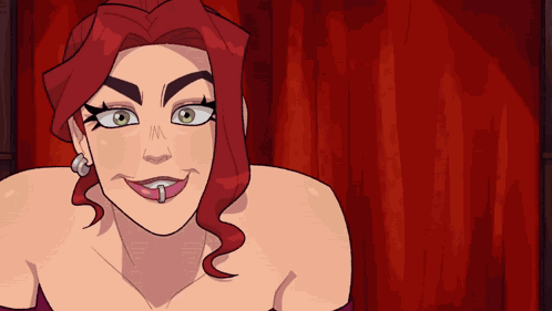 Red Flags Galoo Game Lady GIF