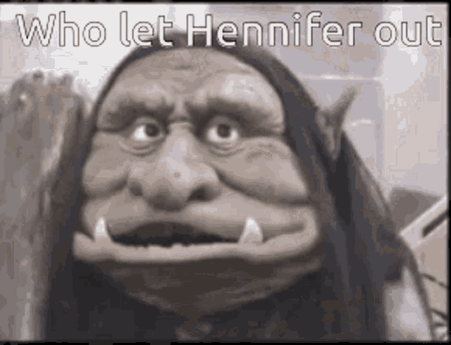 Troll Who Let Hennifer Out GIF - Troll Who Let Hennifer Out Scary GIFs