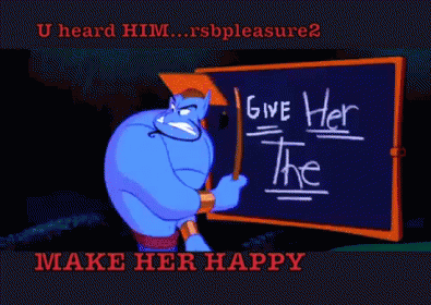 Make Her Happy GIF - Aladdin Give Her The D GIFs