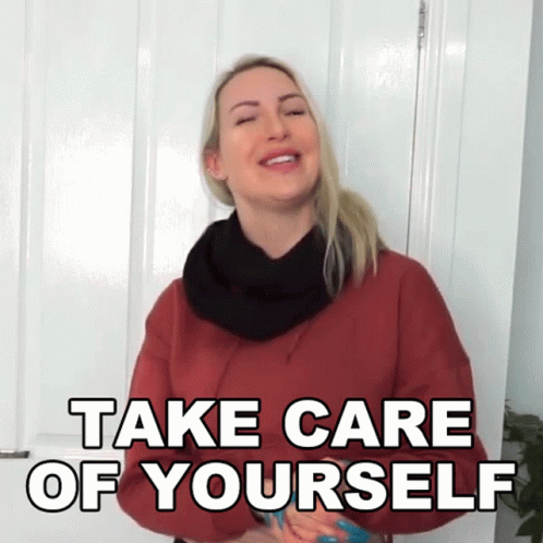 Take Care Of Yourself Tracy Kiss GIF - Take Care Of Yourself Tracy Kiss Look After Yourself GIFs