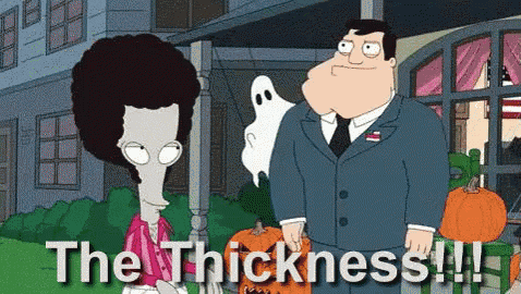 The Thickness - American Dad GIF