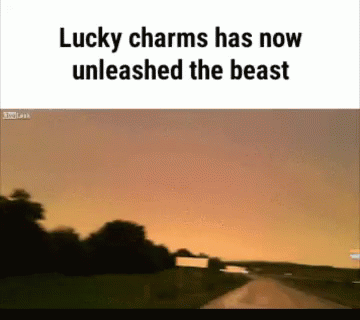 Lucky Charms Beast GIF - Lucky Charms Beast Lightning GIFs