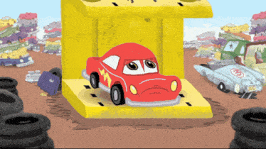 Mad Cars GIF - Mad Cars Lightning Mqueen GIFs