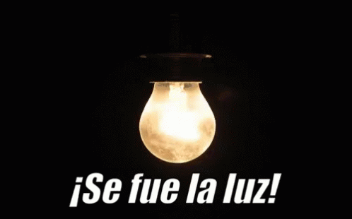 Bombilla Explota GIF - Sin Luz Se Fue La Luz No Hay Luz GIFs