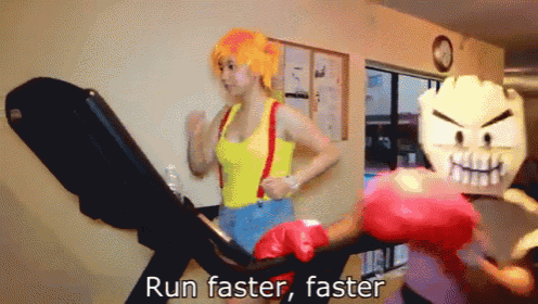 Run Faster Misty! GIF