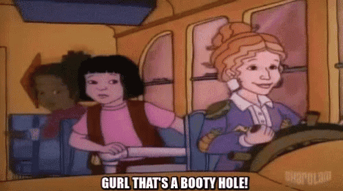 Gurl Bootyhole GIF
