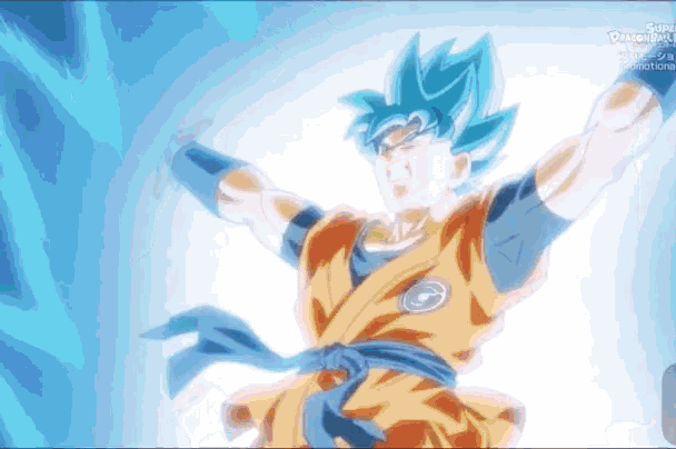 Super Saiyan Blue GIF - Super Saiyan Blue Goku GIFs