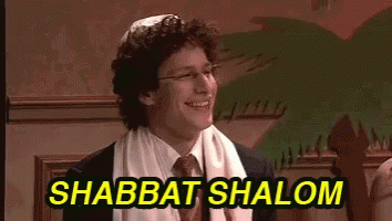 Shabbat Shalom Andy Samberg GIF - Shabbat Shalom Andy Samberg GIFs