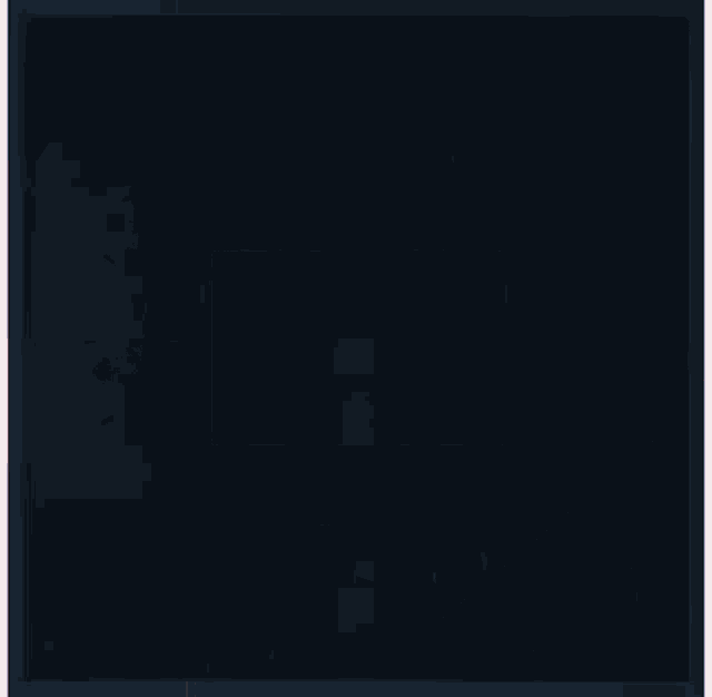 a light coming out of a triangle on a dark background