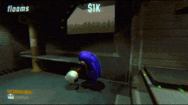 a screenshot of a video game with a price of $1k