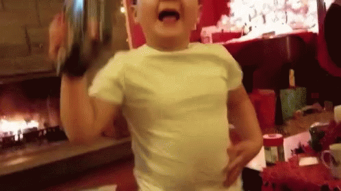 Excited Gift GIF - Excited Gift Child GIFs