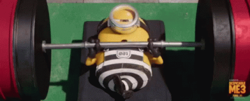 Minions Depicable Me GIF - Minions Depicable Me Work Out GIFs