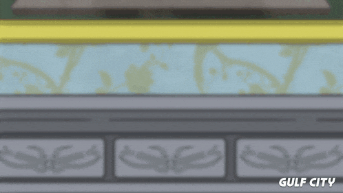 a gulf city logo is displayed on a blurred background