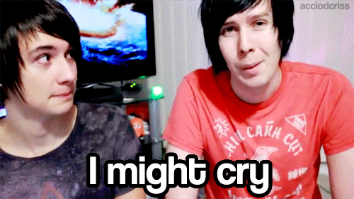 Phil GIF - Amazing Phil Phil Lester I Might Cry GIFs