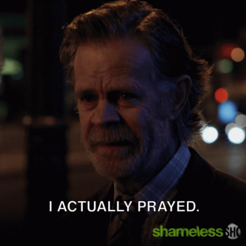 I Actually Prayed In Fact GIF - I Actually Prayed In Fact Really GIFs