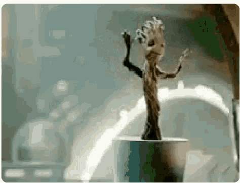 Baby Groot Dance GIF - Baby Groot Dance Funny GIFs