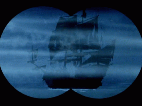 Foggy Pirate Ship GIF - Foggy Pirate Ship Spongebob GIFs