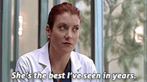 Greys Anatomy Addison Montgomery GIF - Greys Anatomy Addison Montgomery Shes The Best Ive Seen In Years GIFs