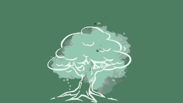 a poster with a tree and the words sabel sahabat difabel on it
