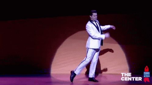 Andrew Rannells On Stage GIF - Andrew Rannells On Stage Perform GIFs