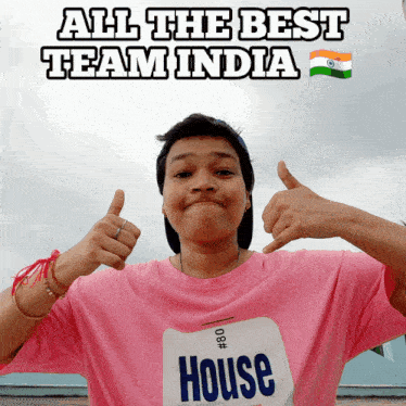 Jagyasini Singh All The Best GIF - Jagyasini Singh All The Best Team India GIFs