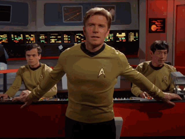 Star Trek Continues Vic Mignogna GIF - Star Trek Continues Vic Mignogna Todd Haberkorn GIFs