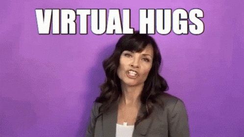Your Happy Workplace Wendy Conrad GIF - Your Happy Workplace Wendy Conrad Virtual Hug GIFs