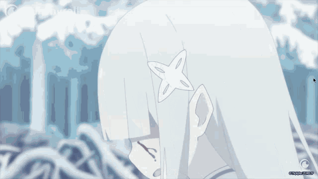 a crunchyroll ad with a girl crying and the words die die die die