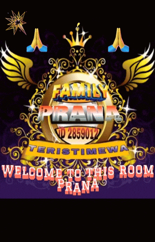 a sign that says welcome to this room prana