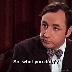 So, What You Doin'? - Wyd GIF - The Scarlet And The Black Gregory Peck What You Doing GIFs