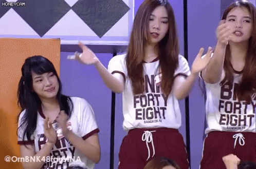 Applause Orn GIF - Applause Orn Orn Bnk48 GIFs