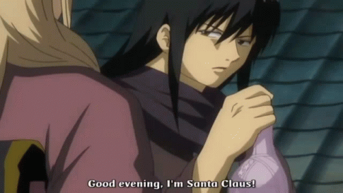 Gintama Santa Claus GIF - Gintama Santa Claus GIFs