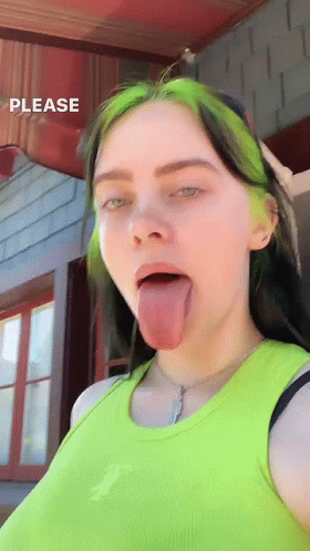 Billie Eilish Tongue Out GIF - Billie Eilish Tongue Out Bleh GIFs