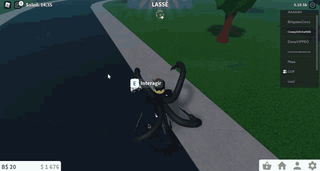 a person riding a bike in a video game with the name lassé on the screen